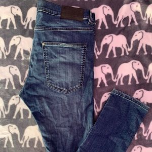 Skinny low waist Medium wash Jeans Size 33X34